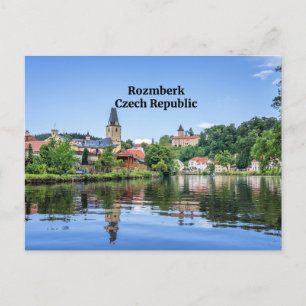 Rozmberk, Czech Republic, Postcard