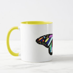 RP colourful butterfly Mug