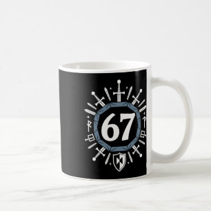 Rpg 67 Number 6 7 Meme Six Seven Students Video Ga Coffee Mug