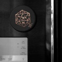 RPG Crit AF | Copper Fantasy Tabletop Gamer Dice