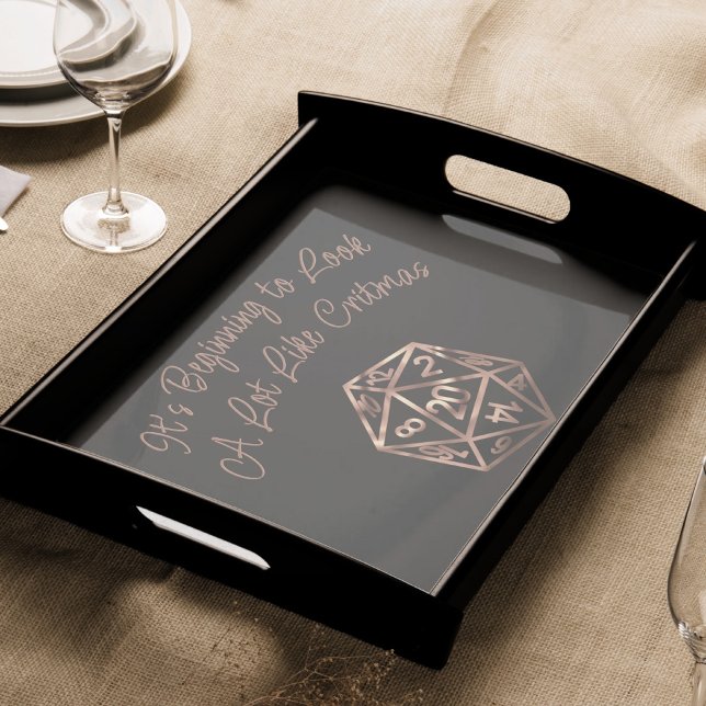 RPG Critmas | Blue Fantasy Tabletop Gamer Dice Tissue Paper (Creator Uploaded)