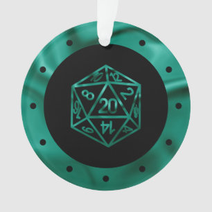 RPG Critmas   Teal Green Tabletop Roleplayer Dice