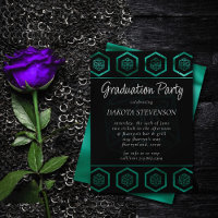 RPG Dice | Emerald Tabletop Retro Gamer Graduation