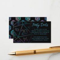 RPG Dice | Holo Tabletop PnP Role Player Reception