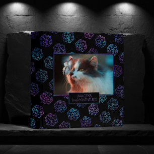 RPG Dice   Nebula Fantasy Tabletop Gamer Pet Photo Binder