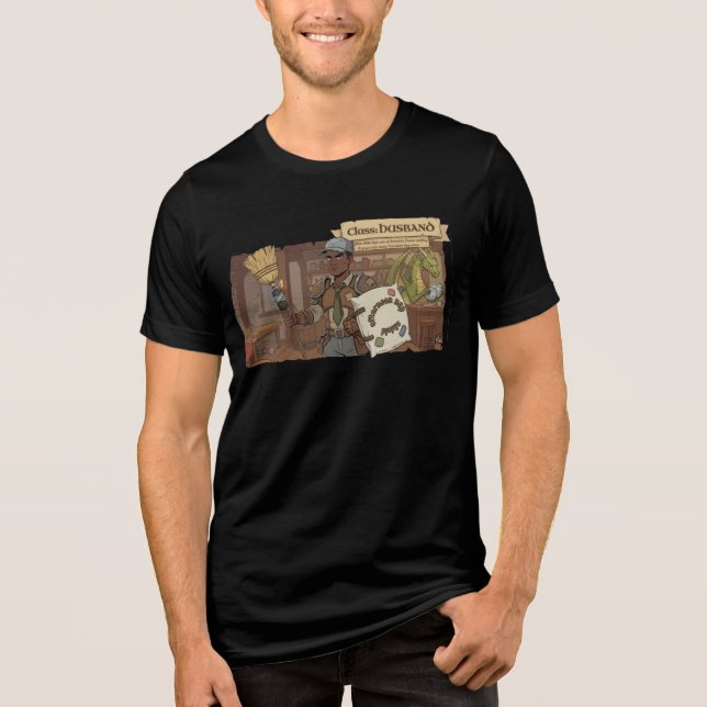 RPG Family - Class Husband A Tri-Blend Shirt (Front)