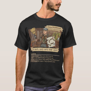 RPG Family - Class Husband NA with STATS T-Shirt