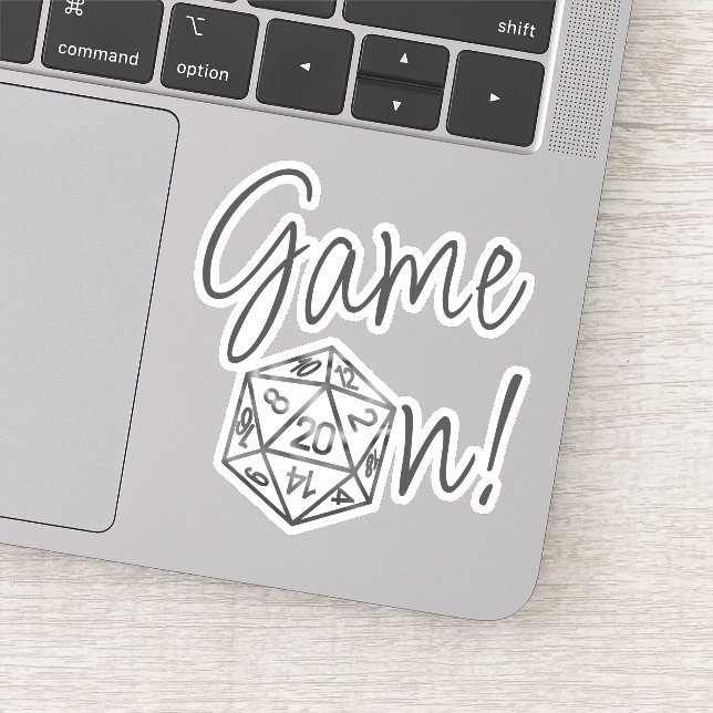 RPG Game On | Old School Tabletop Role Player Dice (Detail)