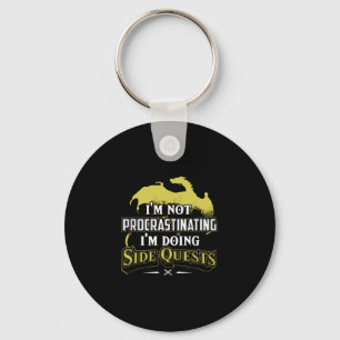 Rpg Gamer I'm Doing Side Quests - Casual Crew Neck Keychain