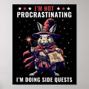 Rpg Gamer Not Procrastinating Doing Side Quests Me Poster