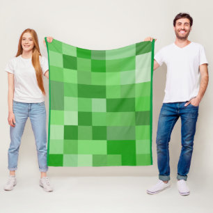 RPG Gamer Pixel Pattern  Fleece Blanket