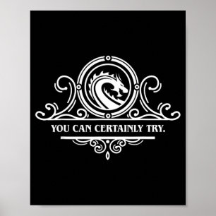 Rpg Games You Can Certainly Try Funny Style Vintag Poster