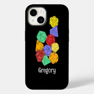 RPG Gaming Dice, Board, Fantasy Games Personalized iPhone 14 Case