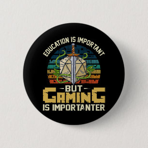 rpg gaming is importanter 2 inch round button