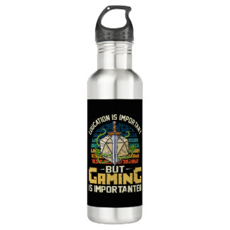 rpg gaming is importanter 710 ml water bottle