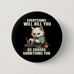 Rpg Gaming Role Playing D20 Tabletop Games Funny R 2 Inch Round Button