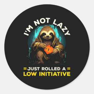 Rpg Gaming Role Playing D20 Tabletop Games Funny R Classic Round Sticker