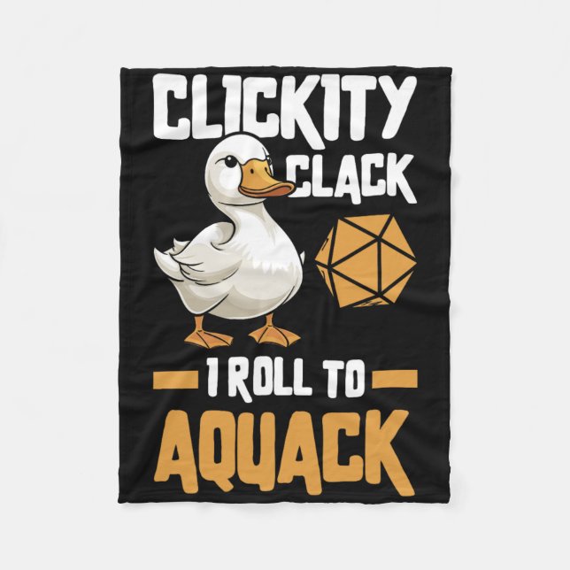Rpg Gaming Role Playing D20 Tabletop Games Funny R Fleece Blanket (Front)
