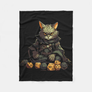 Rpg Gaming Role Playing D20 Tabletop Games Funny R Fleece Blanket