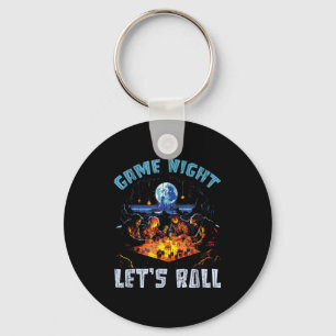 Rpg Gaming Role Playing D20 Tabletop Games Funny R Keychain