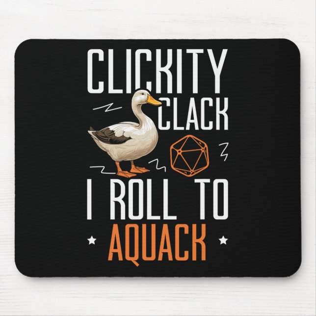 Rpg Gaming Role Playing D20 Tabletop Games Funny R Mouse Pad (Front)