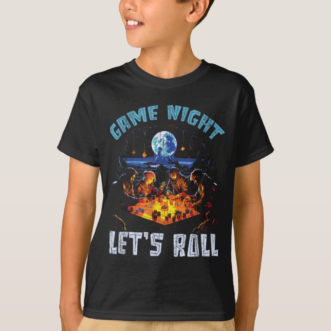 Rpg Gaming Role Playing D20 Tabletop Games Funny R T-Shirt (Front)