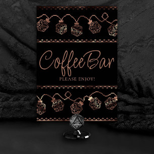 RPG Lights Copper Tabletop Roleplayer Custom Table Number