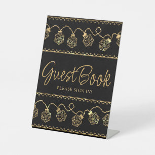 RPG Lights   Gold Tabletop Roleplayer Dice Custom Pedestal Sign