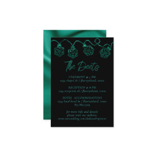 RPG Lights   Teal Green Fantasy Tabletop Details Enclosure Card