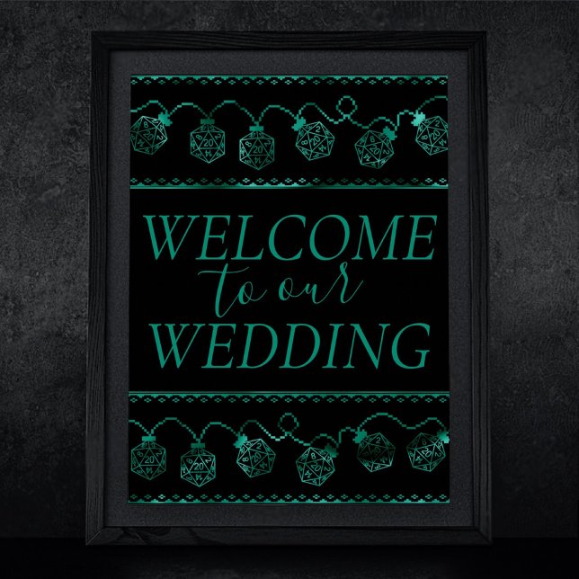 RPG Lights | Teal Tabletop PnP Roleplayer Welcome Poster (Creator Uploaded)