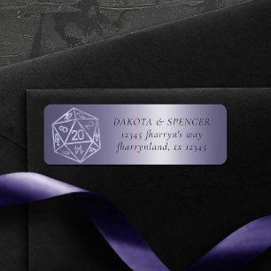 RPG Luxe Adresse du joueur sur table de fantasy