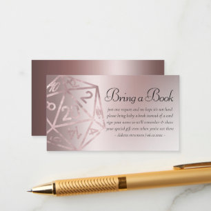 RPG Luxe   Mauve Fantasy Tabletop Gamer Dice Book Enclosure Card