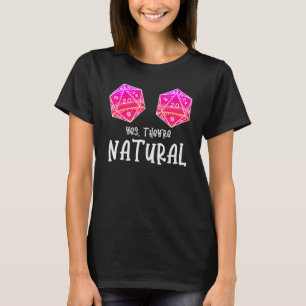 Rpg Table Top Gamer Yes They're Natural 20 D20 Dic