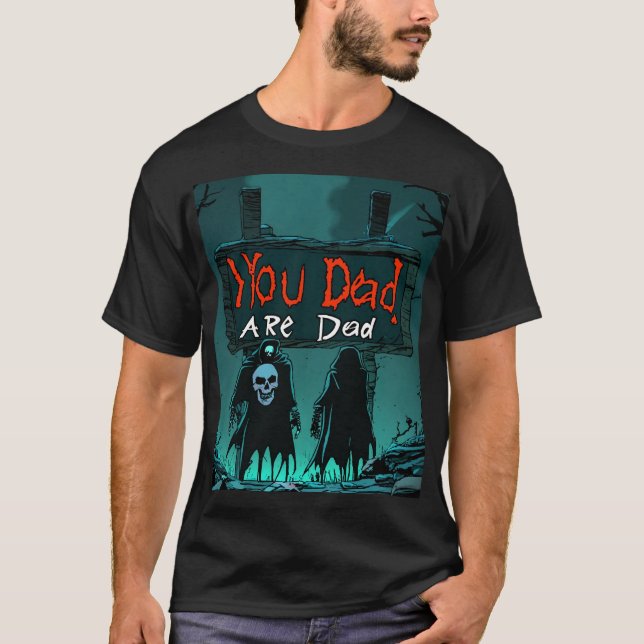 RPG "Vous êtes mort" Dead Design T-shirt (Devant)