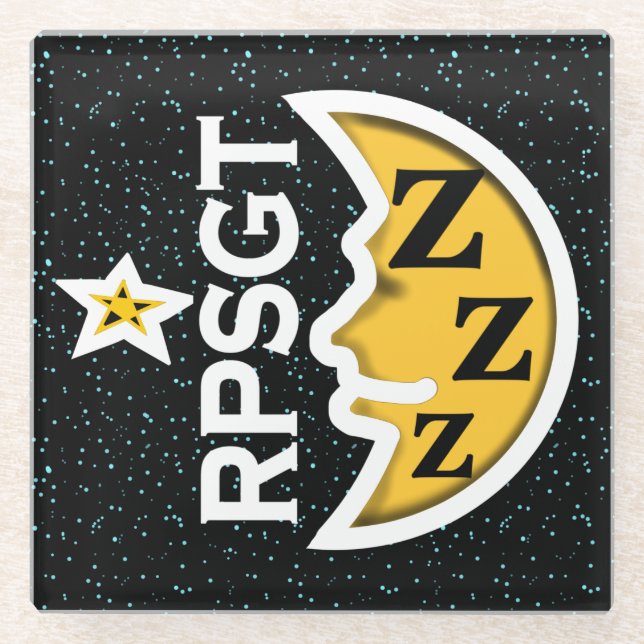 RPSGT POLYSOMNOGRAPHY COASTER by SlipperyWindow (Front)