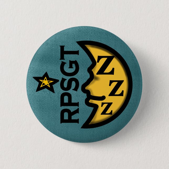 RPSGT Sleep by Slipperywindow 2 Inch Round Button (Front)