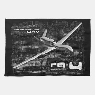 RQ-4 Global Hawk Kitchen Towel