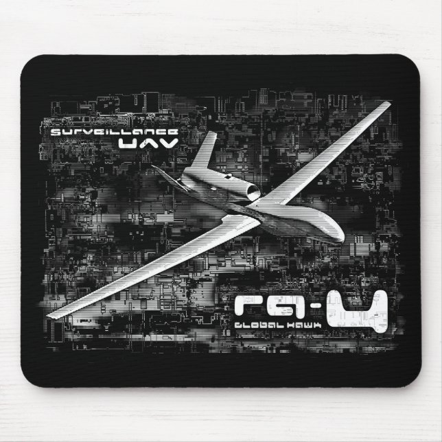 RQ-4 Global Hawk Mouse Pad (Front)