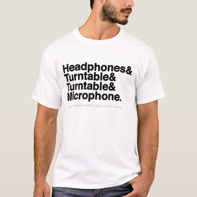 RRA Disc Jockey T-Shirt (Front)