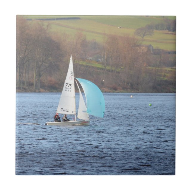 RS200 Sailing Dinghy Tile (Front)