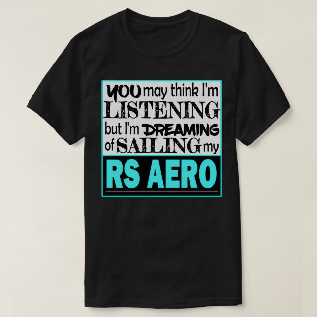 RS Aero Sailing 2 T-Shirt (Design Front)