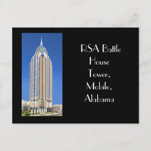 RSA Battle House Tower, Mobile, Alabama Postcard