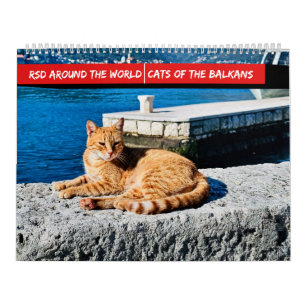RSD Around The World Cats of the Balkans Calendar