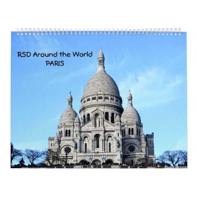 RSD Around The World Paris Calendar (Cover)