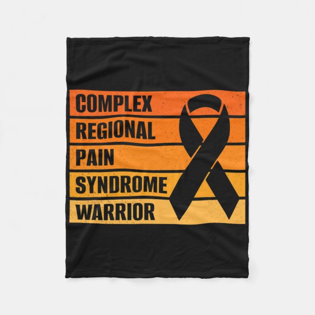 Rsd Crps Awareness 11  Fleece Blanket (Front)