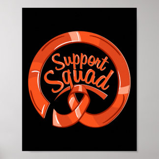 RSD CRPS Awareness Ribbon Support Squad Poster