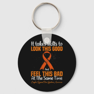 RSD CRPS Complex Regional Pain Syndrome Awareness  Keychain