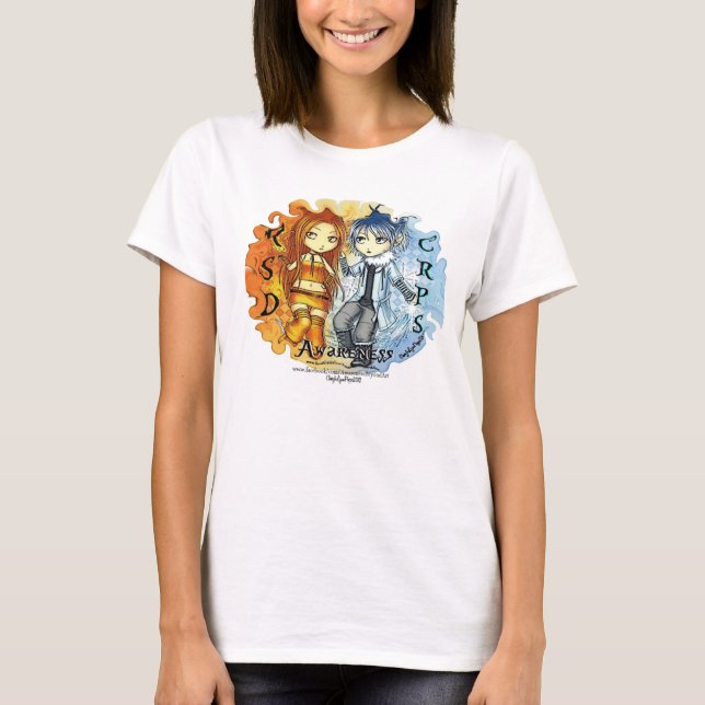 RSD CRPS Fire & Ice Awareness Shirt (Front)