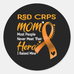 Rsd Crps Mom I Raised Mine  Classic Round Sticker
