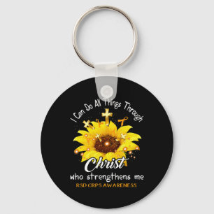 Rsd Crps Warrior I Can Do All  Keychain